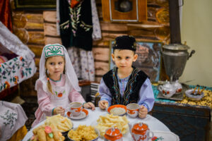 Чай - непременный атрибут татарского гостеприимства
